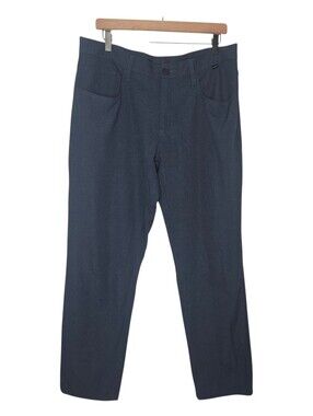 Travis Mathew Mens Blue Open To Close Golf Course Trousers Pants Size 35